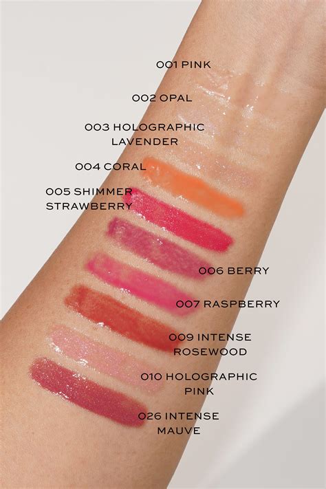 dior lip oul shades|best dior lip oil color.